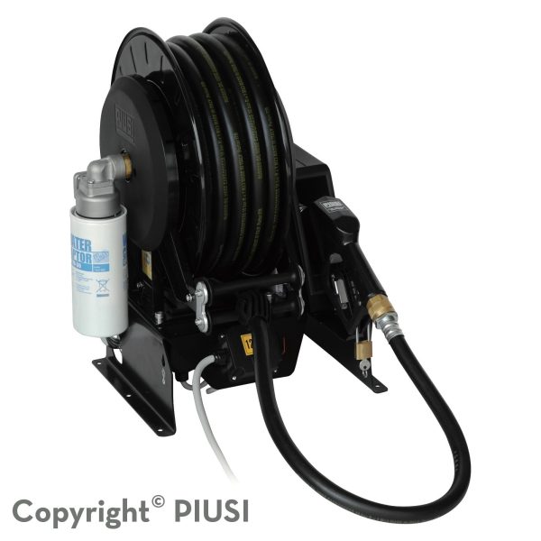 PIUSI PITSTOP 12V 15GPM 50FT REEL(AUTO/FILTER) PART F00212020 1 PIUSI PITSTOP 12V 15GPM 50FT REEL(AUTO/FILTER) PART F00212020
