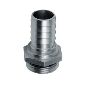 PIUSI SWIVEL Stainless 3/4"BSP-M x 3/4" barb PART F14132000