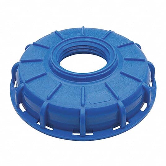 PIUSI 6" IBC COVER W/2" BUTTRESS BLUE PART F20226000