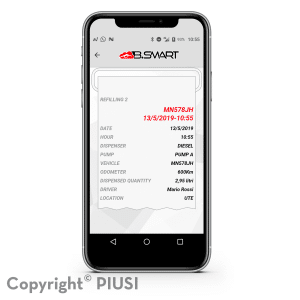PIUSI MCBOX B.SMART 2P cETL KEYPAD 50 ACCESS PART F00599500