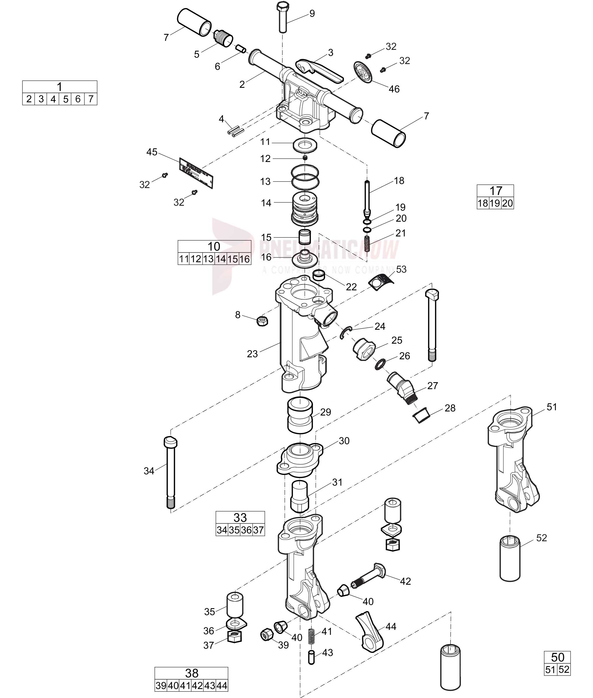 CP 1260 Parts Diagram