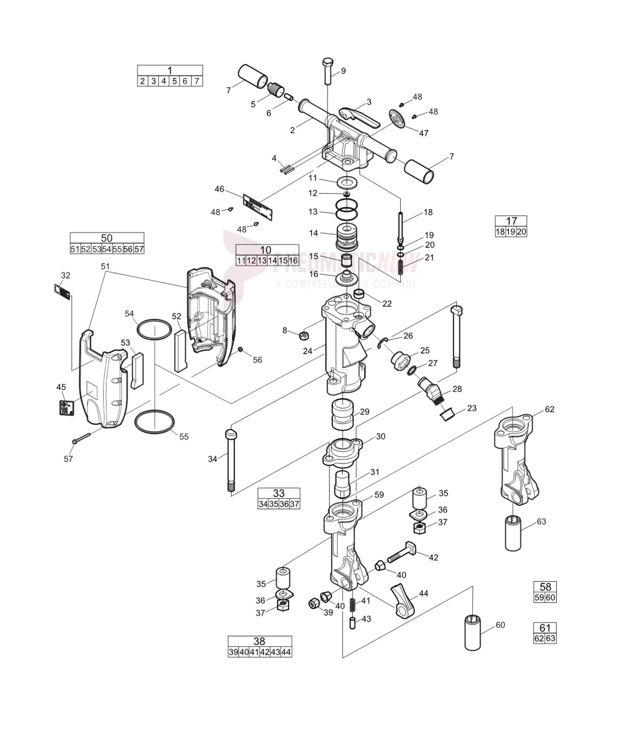 CP 1260 S PArts Diagram