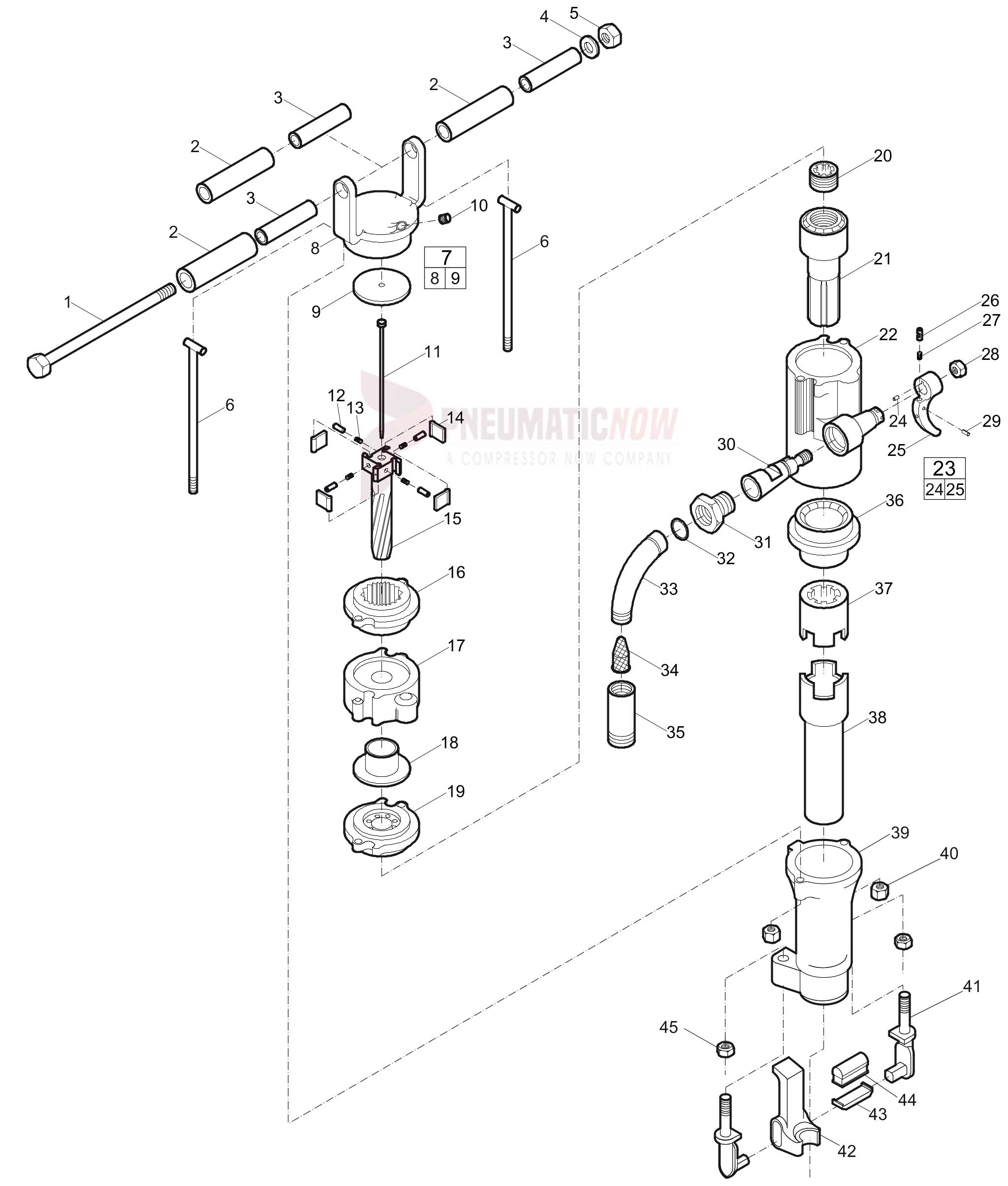 CP 0022 (7/8" x 4-1/4") Parts Diagram