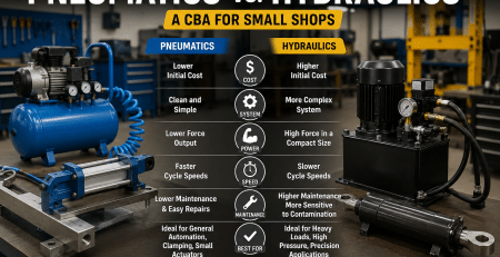 Pneumatics vs. Hydraulics: A CBA for Small Shops