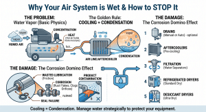 Chart of wet air system